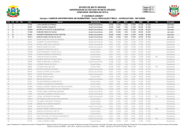 ESTADO DE MATO GROSSO UNIVERSIDADE DO ESTADO DE