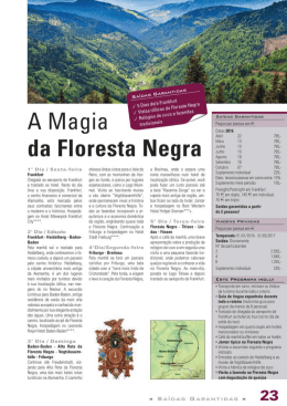 A Magia da Floresta Negra - Globale Viagens