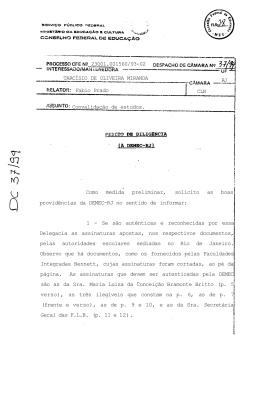 23001.001560/93-02 TARC&Iacute;SIO DE OLIVEIRA MIRANDA RJ CLN
