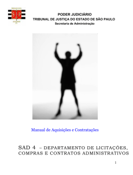 sad 4 &ndash; departamento de licita&ccedil;&otilde;es, compras e contratos
