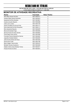RESULTADO DE T&Iacute;TULOS