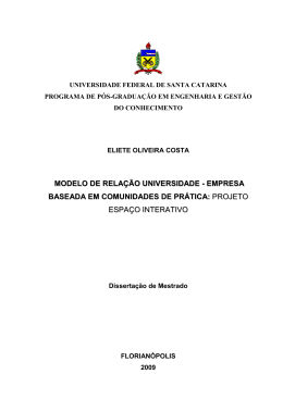 Eliete Oliveira Costa - Banco de Teses e Disserta&ccedil;&otilde;es do EGC