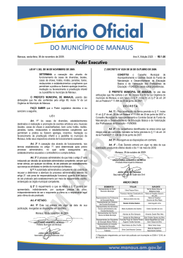 Poder Executivo - Di&aacute;rio Oficial do Munic&iacute;pio
