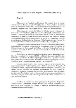 Ana Cristina Fonseca Nogueira da Silva - cedis