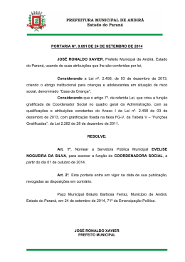 portaria nº. 9891 - 24-09-2014 - nomear evelise nogueira da silva
