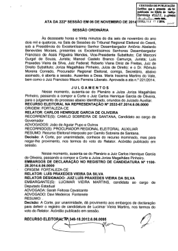 Eletrõnlco MEE-5, paglnaIs) - Tribunal Regional Eleitoral do Ceará