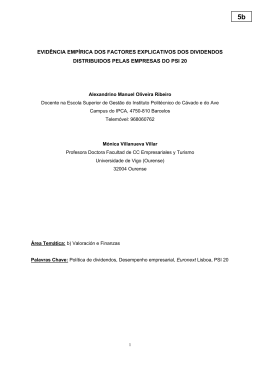 EVID&Ecirc;NCIA EMP&Iacute;RICA DOS FACTORES
