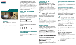 Utiliza&ccedil;&atilde;o do Cisco IPMA no modo linha proxy