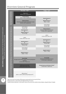 ABSTRACTS BOOK and PROGRAM