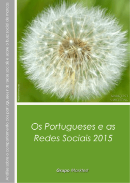 Os Portugueses e as Redes Sociais 2015