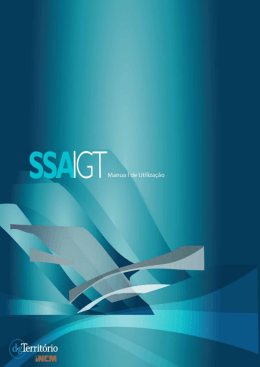 Manual de utiliza&ccedil;&atilde;o - ssaigt