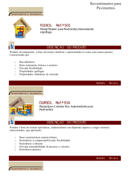 Revestimentos para Pavimentos