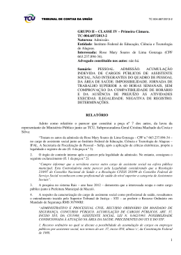 ac&oacute;rd&atilde;o tcu - primeira c&acirc;mara - n&ordm; 7859, de 5-11-2013