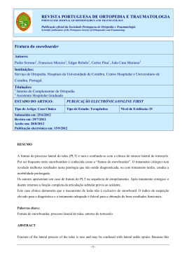 REVISTA PORTUGUESA DE ORTOPEDIA E TRAUMATOLOGIA