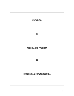 Estatuto em PDF - SBOT-SP