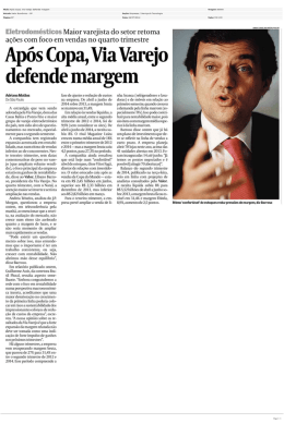 Ap&oacute;s Copa, Via Varejo defende margem