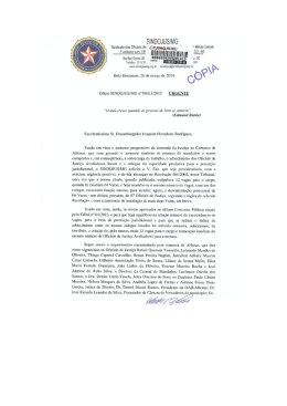 c&oacute;pia do of&iacute;cio