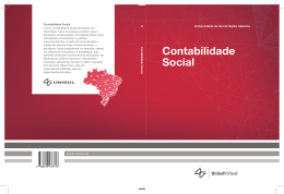 Contabilidade Social - UNISUL