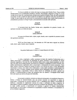 Anexo I Requisitos Padr&atilde;o para a Coleta e o Compartilhamento de