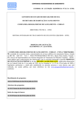 DLE 22-2014 aquisi&ccedil;&atilde;o de solu&ccedil;&atilde;o padr&atilde;o para
