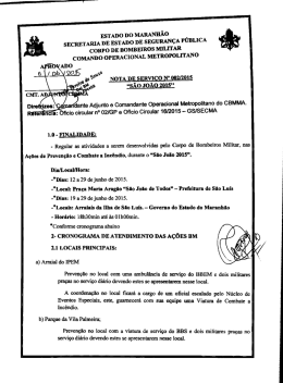 estado do maranhão secretaria de estado de segurança pública