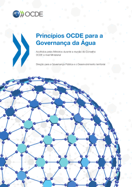 Princ&iacute;pios OCDE para a Governan&ccedil;a da &Aacute;gua