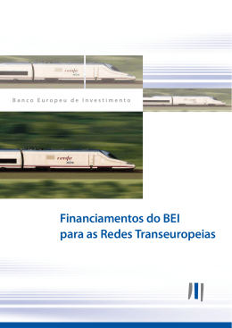 Financiamentos do BEI para as Redes Transeuropeias