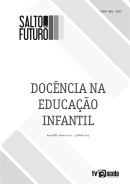 docência na educação infantil - Base Integradora da TV Escola