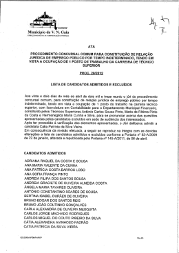 - Município de V. N. Gaia - Câmara Municipal de Gaia
