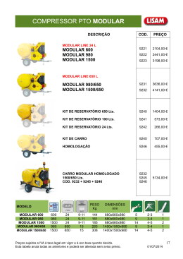 COMPRESSOR PTO MODULAR