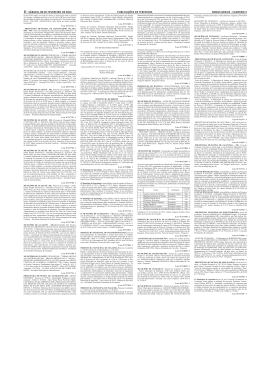 6&ndash; s&aacute;bado, 08 de fevereiro de 2014 publica&ccedil;&otilde;es de terceiros minas