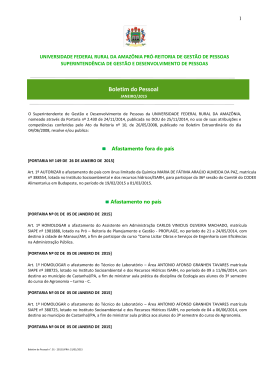 Boletim Ordinário - PROGEP