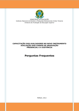 Perguntas Frequentes - Faculdades Santa Cruz