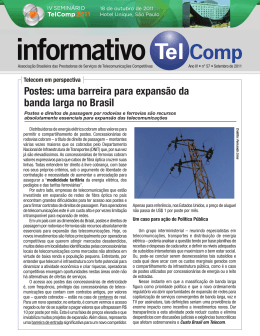 Postes: uma barreira para expansão da banda larga no Brasil