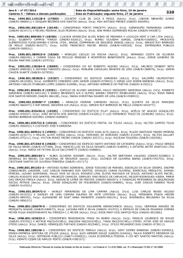 Ano 6 &ndash; n&ordm; 97/2014 Data de Disponibiliza&ccedil;&atilde;o: sexta