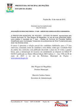 Resultado Parcial &ndash; Ensino Fundamental