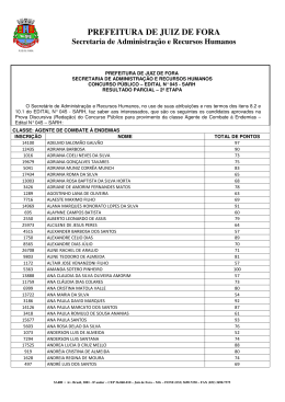 Resultado 2&ordf; Prova Convoca&ccedil;&atilde;o 3&ordf; etapa 13/04/2012