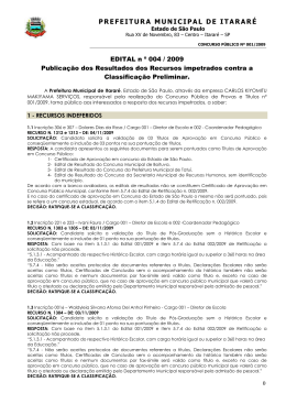 Respostas dos Recursos