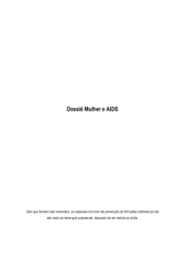 Dossi&ecirc; Mulher e AIDS - Rede Feminista de Sa&uacute;de