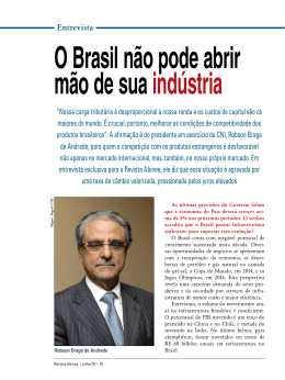 O Brasil não pode abrir mão de suaindústria - Abinee