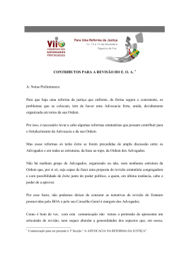 A. Lucas da Silva [et al.] > Contributos Para A Revis&atilde;o Do E. O. A
