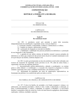 Legisla&ccedil;&atilde;o Citada