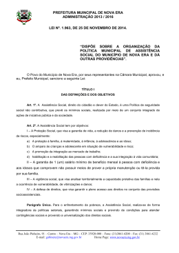 ANEXO VI - Prefeitura Municipal de Nova Era