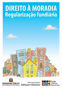 Direito &agrave; Moradia &ndash; Regulariza&ccedil;&atilde;o fundi&aacute;ria