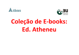 Tutorial para acessar os e-books Atheneu - Cefid