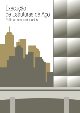 Execu&ccedil;&atilde;o de Estruturas de A&ccedil;o - Pr&aacute;ticas recomendadas