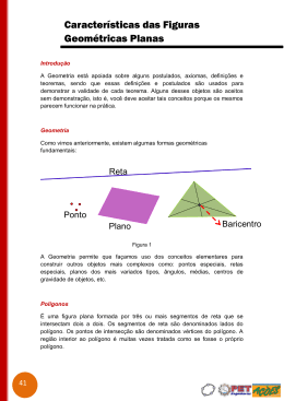Características das Figuras Geométricas Planas