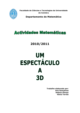 Trabalho - Departamento de Matem&aacute;tica