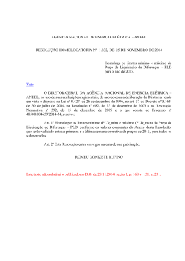resolução homologatória nº 1.832, de 25 de novembro de 2014