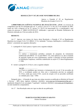 Aprova a Emenda nº 05 ao Regulamento Brasileiro da